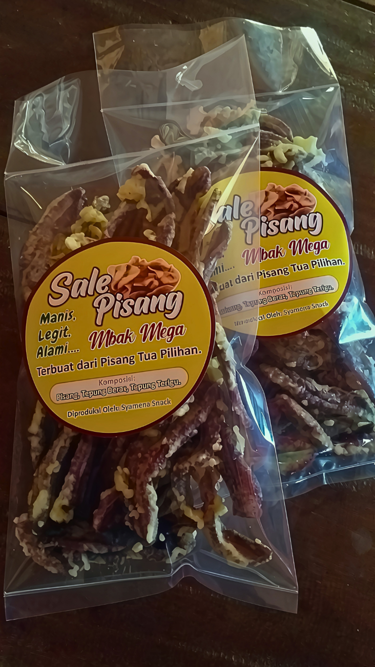 umkm sale pisang mba mega