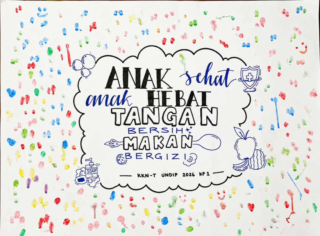Ciptakan Generasi Sehat Sejak Dini, Mahasiswa KKNT UNDIP Edukasi Perilaku Hidup Bersih dan Sehat di TPQ 2 Karanggondang dalam Mendukung SDGs 3 k1 05 a1 g3