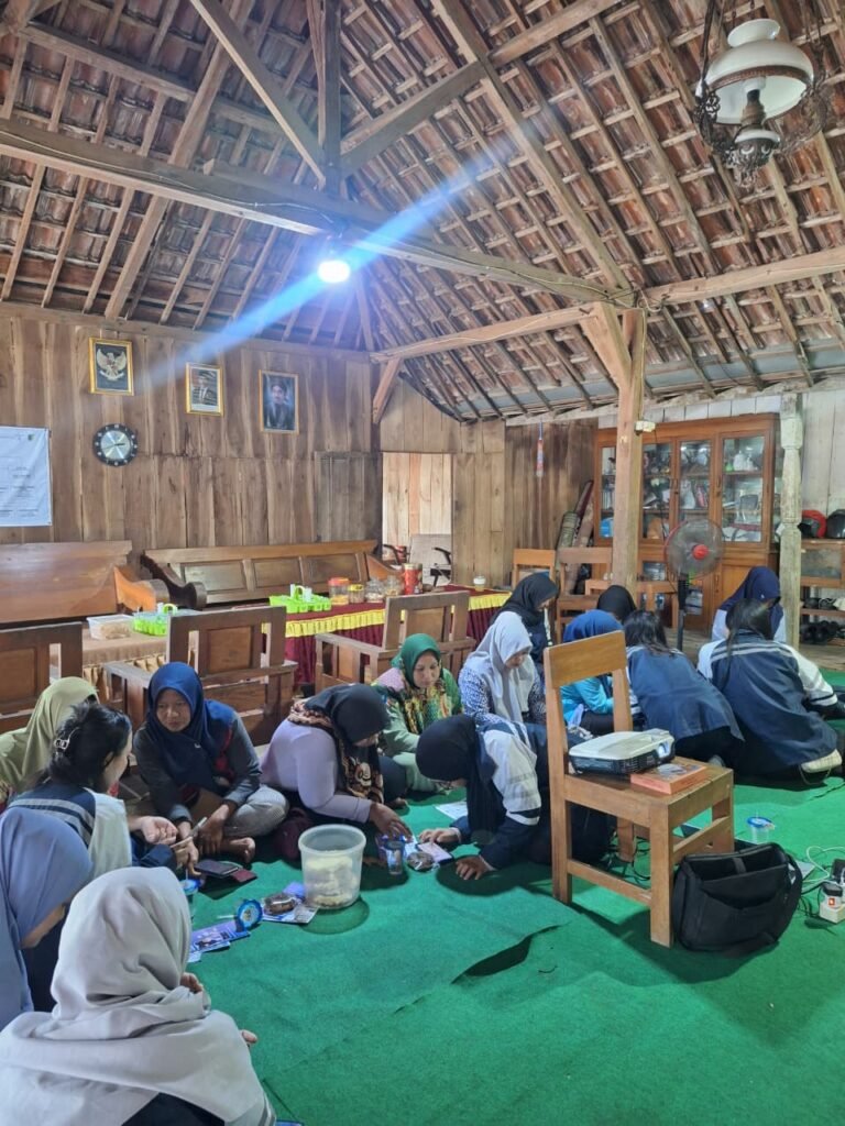 Pertumbuhan Ekonomi (SDGs 8) dan Industri, Inovasi, dan Infrastruktur (SDGs 9): Edukasi Penggunaan Aplikasi Pembukuan Digital Teman Bisnis bagi Pelaku UMKM Desa Jragung k3 01 a1 g3